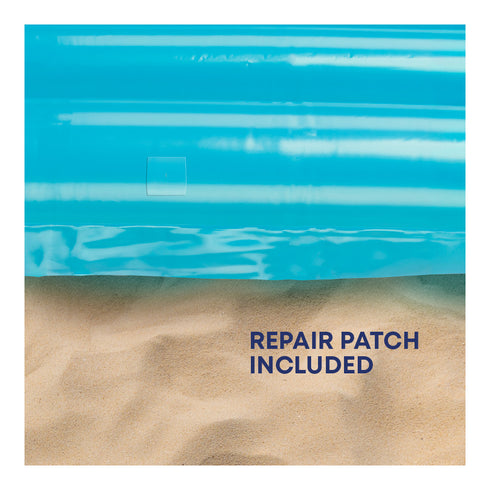 Inflatable Water Lounger Mat - Blue